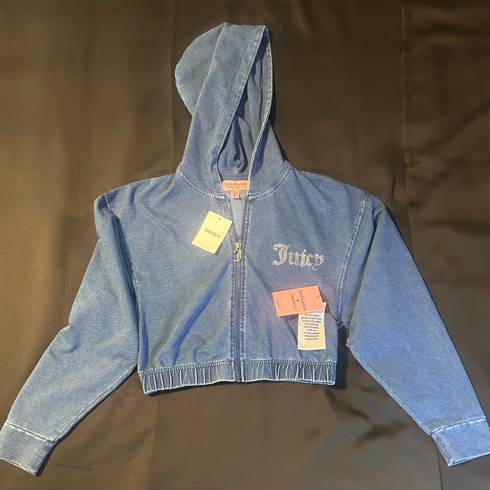 Juicy Couture Kids Blue Jean Jacket